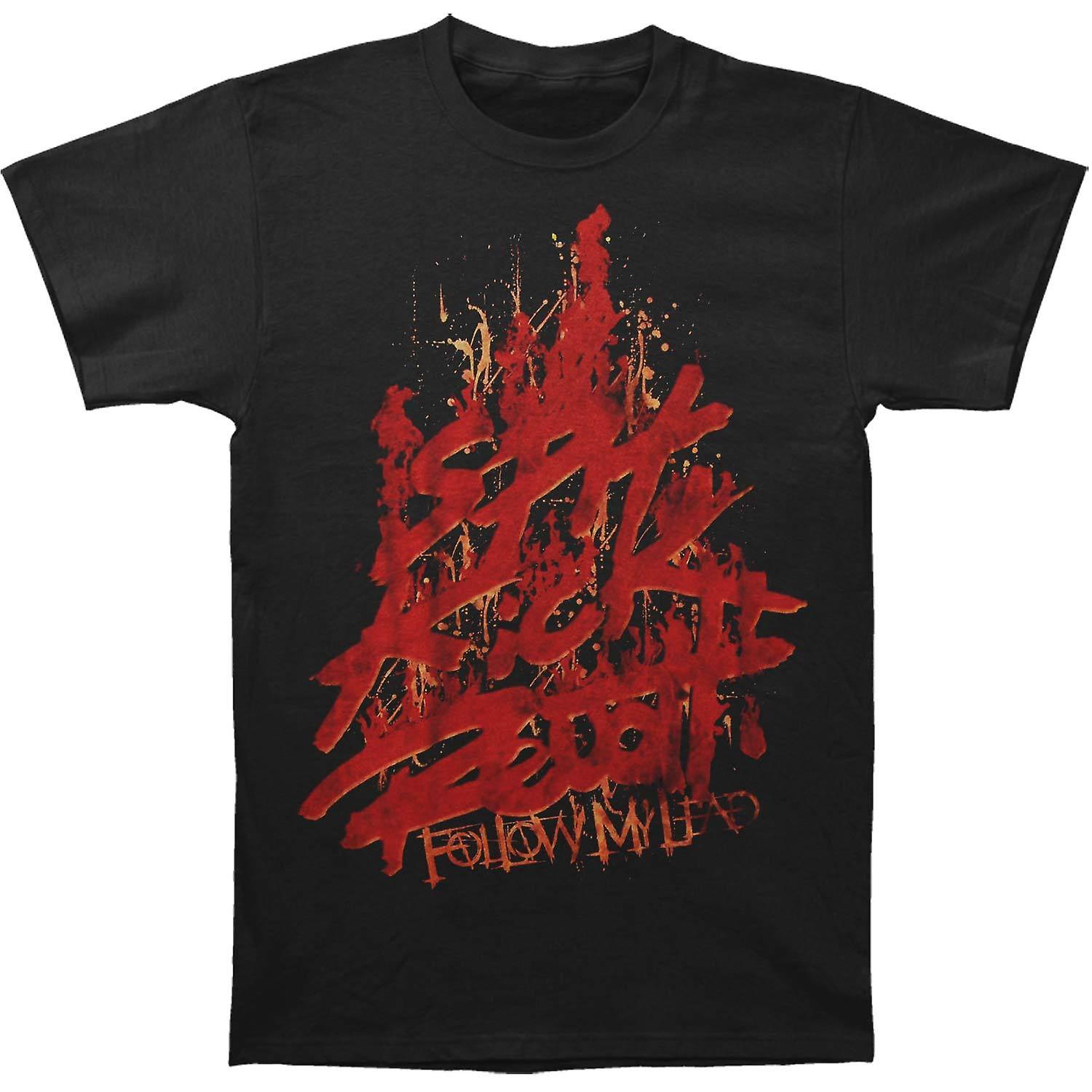 Foto 2 pulgar | Camiseta Rockinstone Follow My Lead Flames 180 G/m², 100% Algodón - Venta Internacional.