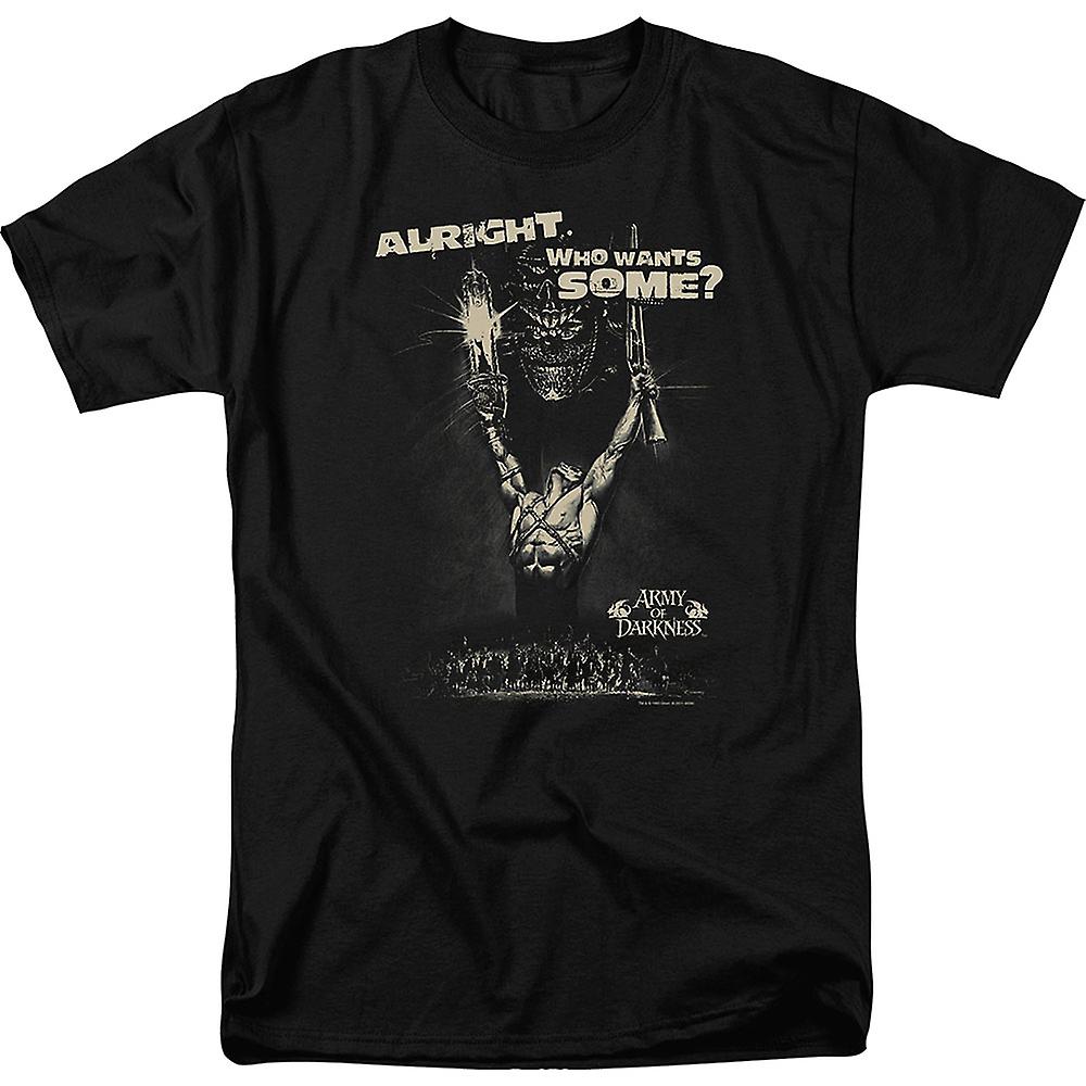 Camiseta Rockinstone Army Of Darkness 100% Algodón - Venta Internacional.