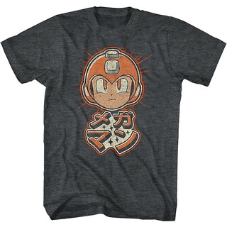 Foto 1 | Camiseta Rockinstone Retro Mega Man 100% Algodón - Venta Internacional.