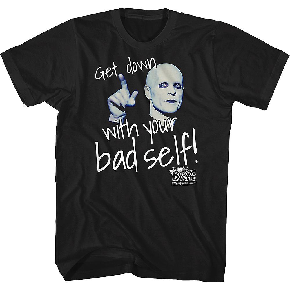 Foto 2 pulgar | Camiseta Rockinstone Get Down Bill And Ted's Bogus Journey - Venta Internacional.