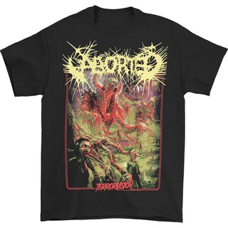 Foto 1 | Camiseta Rockinstone Aborted Terrorvision 180 G/m² 100% Algodón - Venta Internacional.