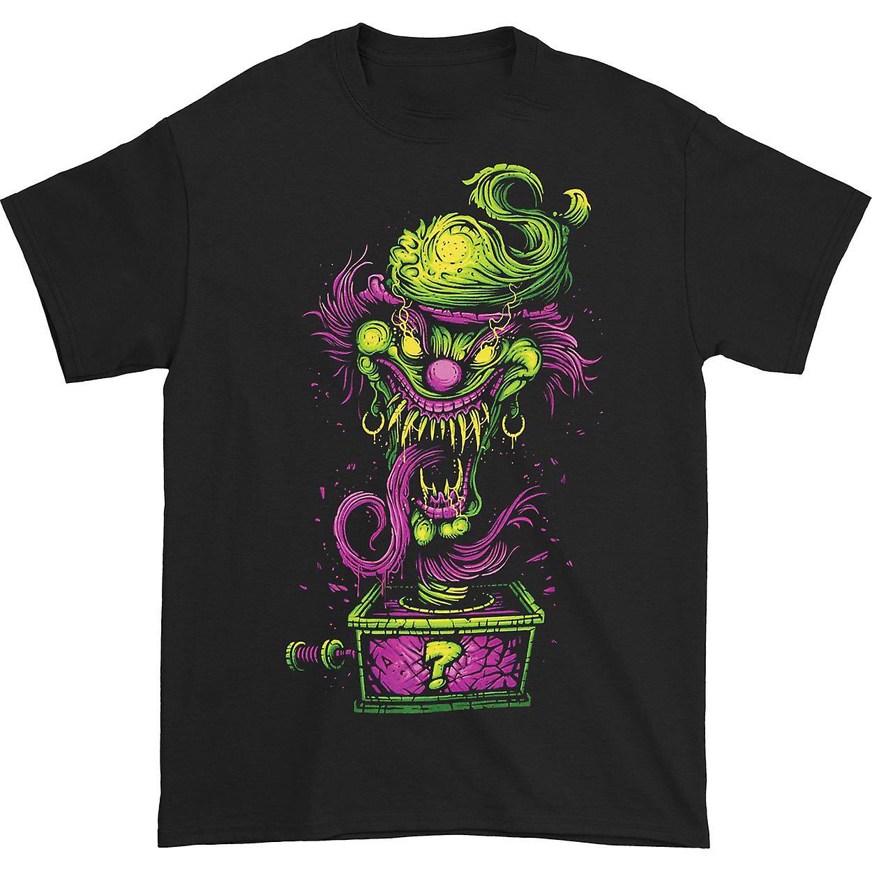 Camiseta Insane Clown Posse Evil Riddle Box Para Hombre - Venta Internacional.