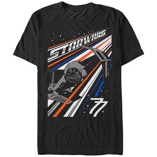 Foto 1 | Camiseta Rockinstone Tie Fighter 77 Star Wars Para Hombre - Venta Internacional.