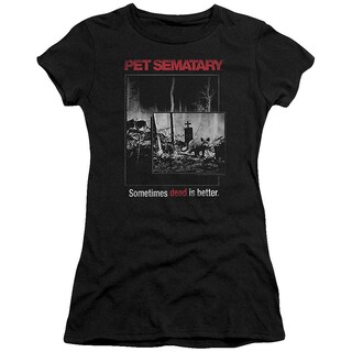 Foto 1 | Camiseta Rockinstone Junior Dead Is Better Pet Sematary - Venta Internacional.
