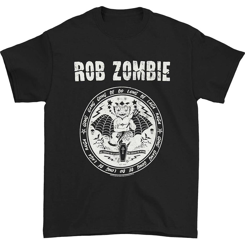 Foto 2 pulgar | Camiseta Rockinstone Rob Zombie Devil Seal 180 G/m², 100% Algodón - Venta Internacional.