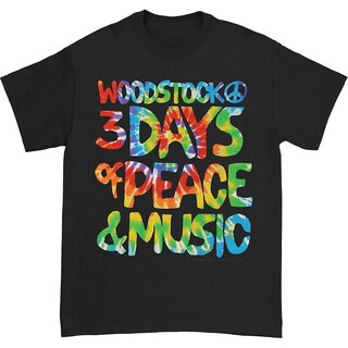Foto 1 | Camiseta Woodstock Rockinstone 100% Algodón Preencogido - Venta Internacional.