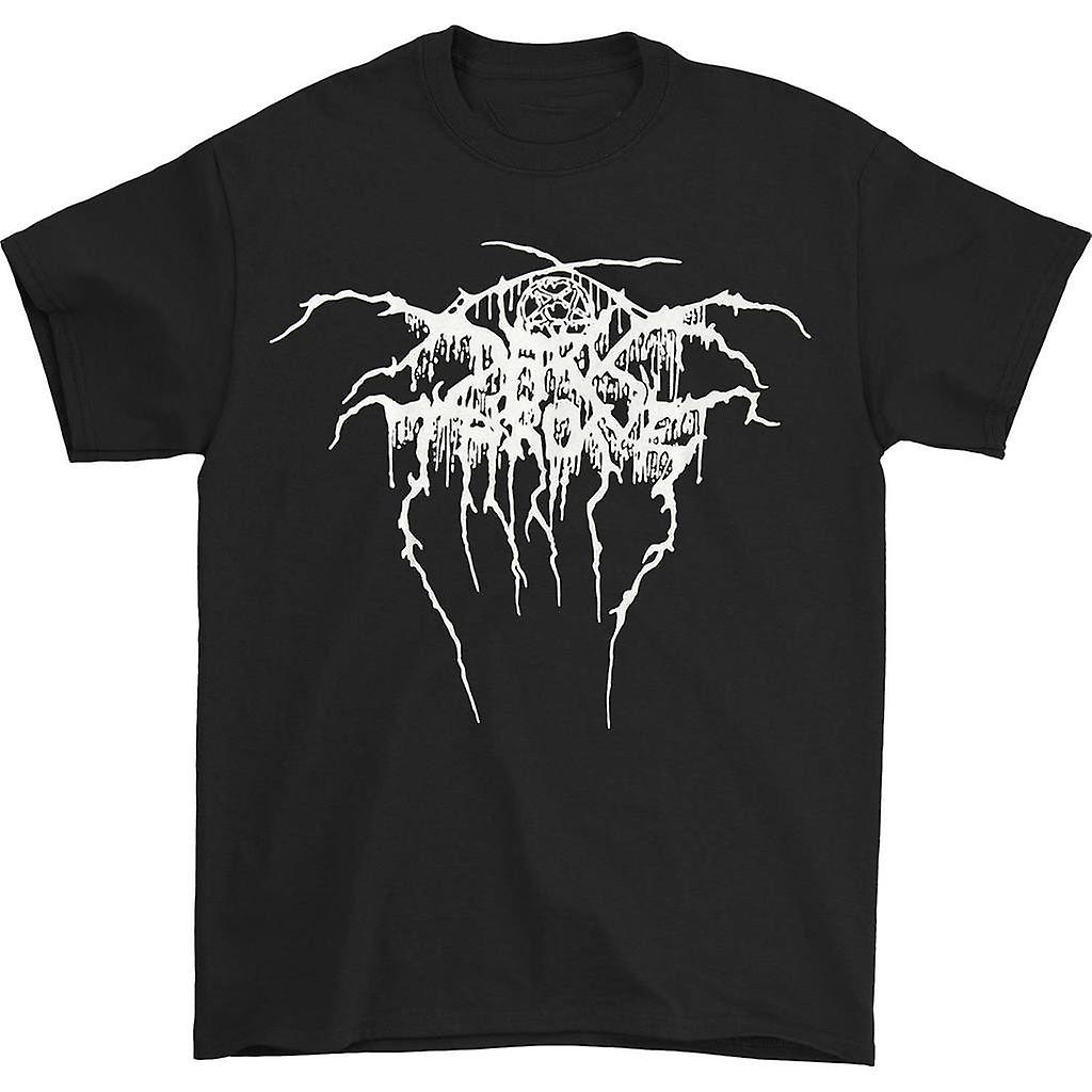 Camiseta Rockinstone Dark Throne Logo 100% Algodón - Venta Internacional.