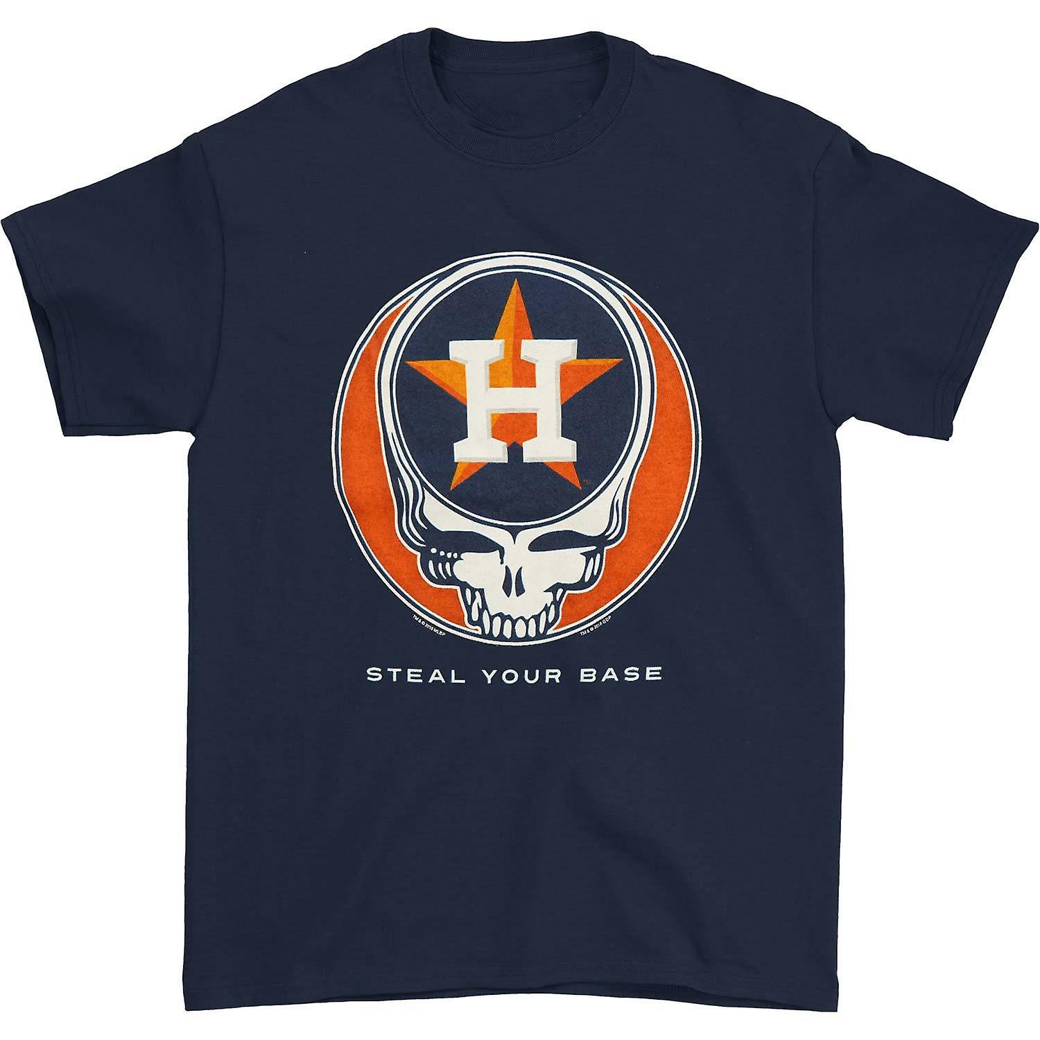 Foto 2 pulgar | Camiseta Rockinstone Con Estampado De Grateful Dead Houston Astros - Venta Internacional.