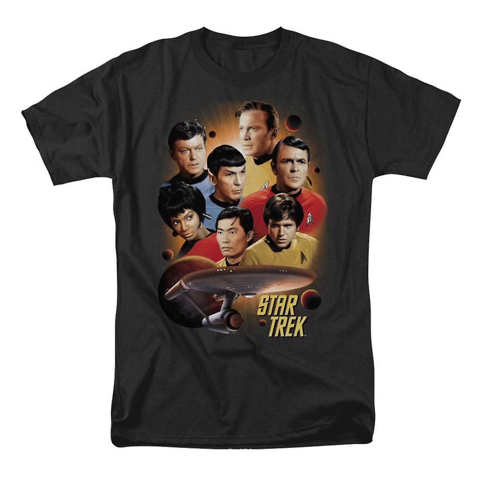 Camiseta Rockinstone Star Trek El Corazón De La Empresa - Venta Internacional.