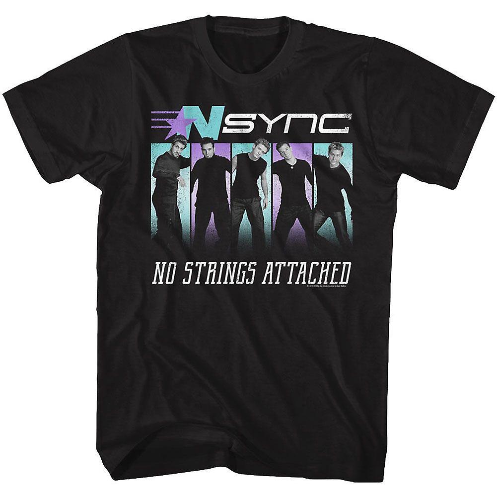 Camiseta Rockinstone Nsync Azul Púrpura 180 G/m² 100% Algodón - Venta Internacional.