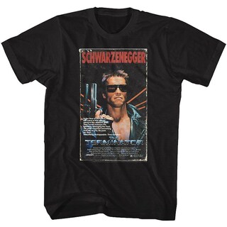 Foto 1 | Camiseta Rockinstone Terminator Vhs 100% Algodón - Venta Internacional.