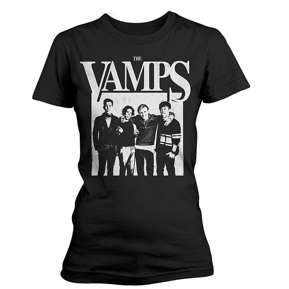 Camiseta Rockinstone The Vamps Group Up 100% Algodón - Venta Internacional.