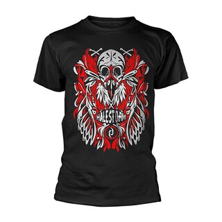 Foto 1 | Camiseta Rockinstone Halestorm Feather Skull Para Hombre - Venta Internacional.