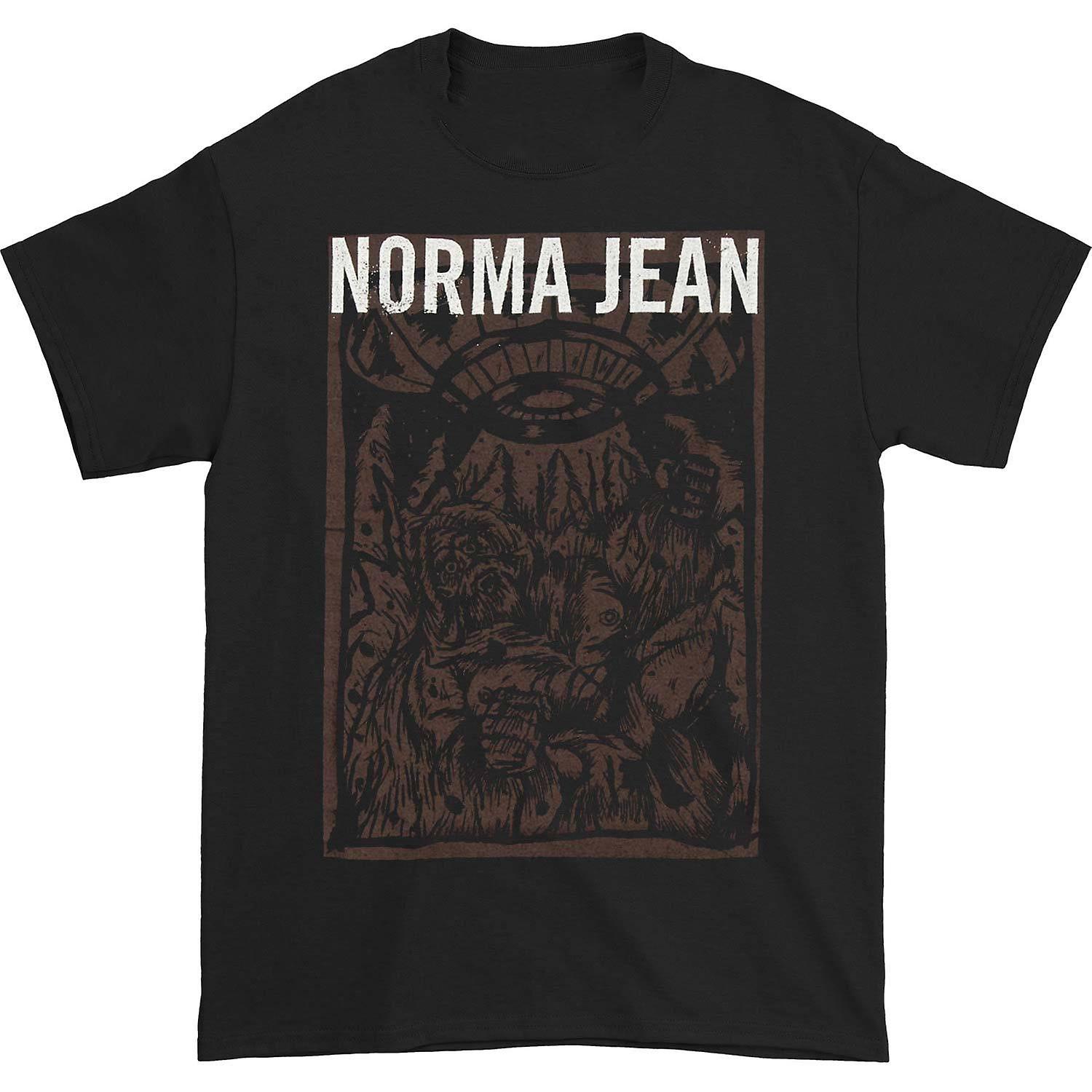 Camiseta Rockinstone Norma Jean Serigrafiada En Algodón Negro - Venta Internacional.