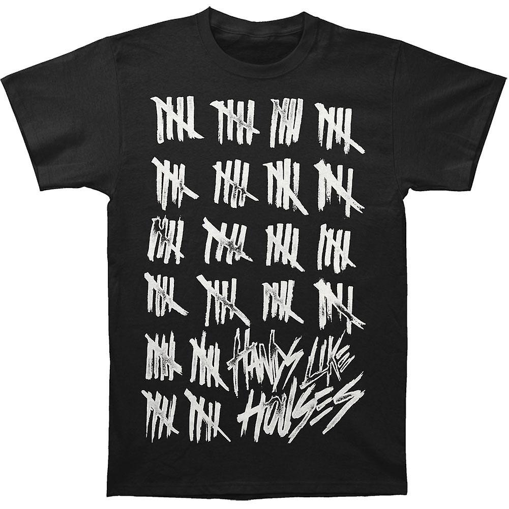 Camiseta Rockinstone Hands Like Houses Hundreth Para Hombre - Venta Internacional.