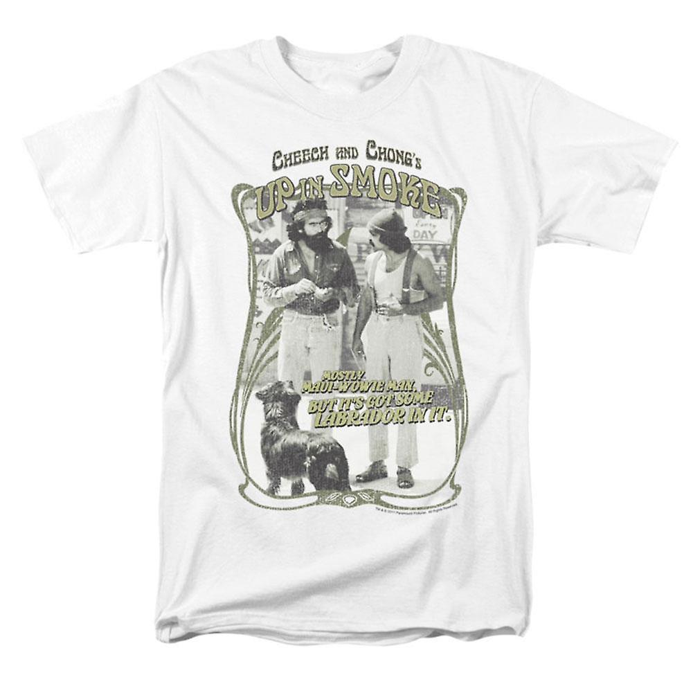 Foto 2 pulgar | Camiseta Rockinstone Cheech & Chong Labrador 180 G/m² 100% Algodón - Venta Internacional.
