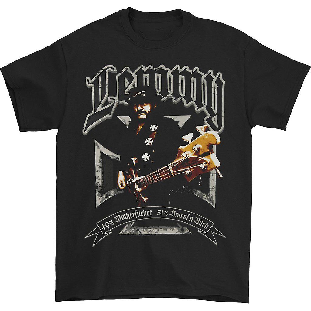 Camiseta Motorhead Iron Cross 49% Algodón para Hombre - Venta Internacional