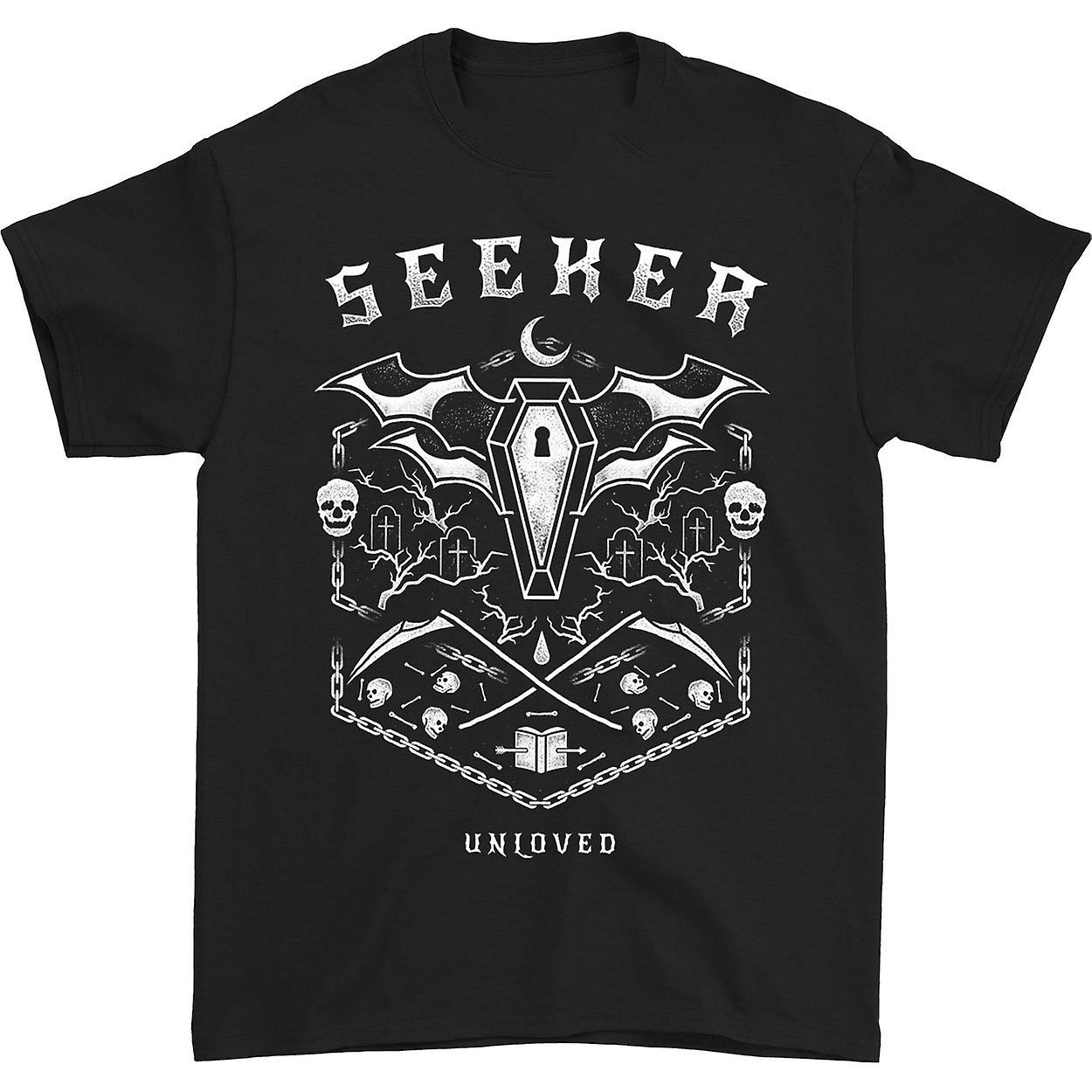 Camiseta Rockinstone Seeker Grave 180 G/m², 100% Algodón - Venta Internacional.