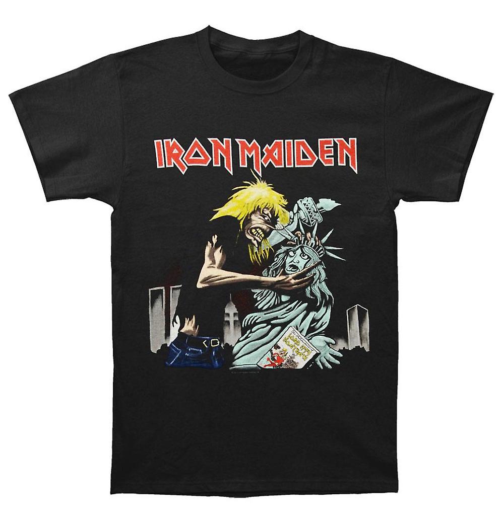 Camiseta Rockinstone Iron Maiden New York 100% Algodón - Venta Internacional.