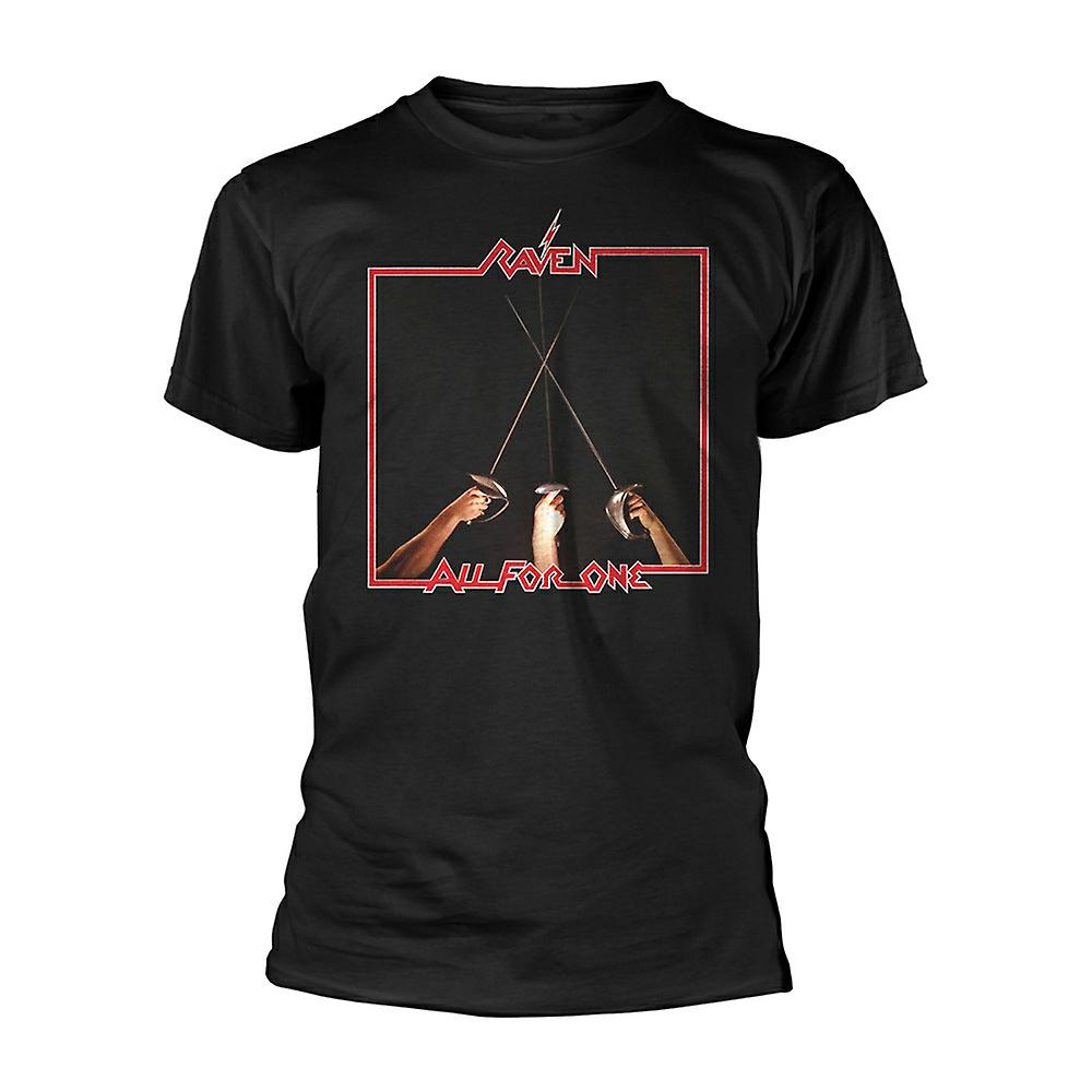 Foto 2 pulgar | Camiseta Rockinstone Raven All For One De 180 G/m², 100% Algodón - Venta Internacional.