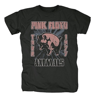 Foto 1 | Camiseta Rockinstone Pink Floyd Animals Tour 1977 Para Hombre - Venta Internacional.