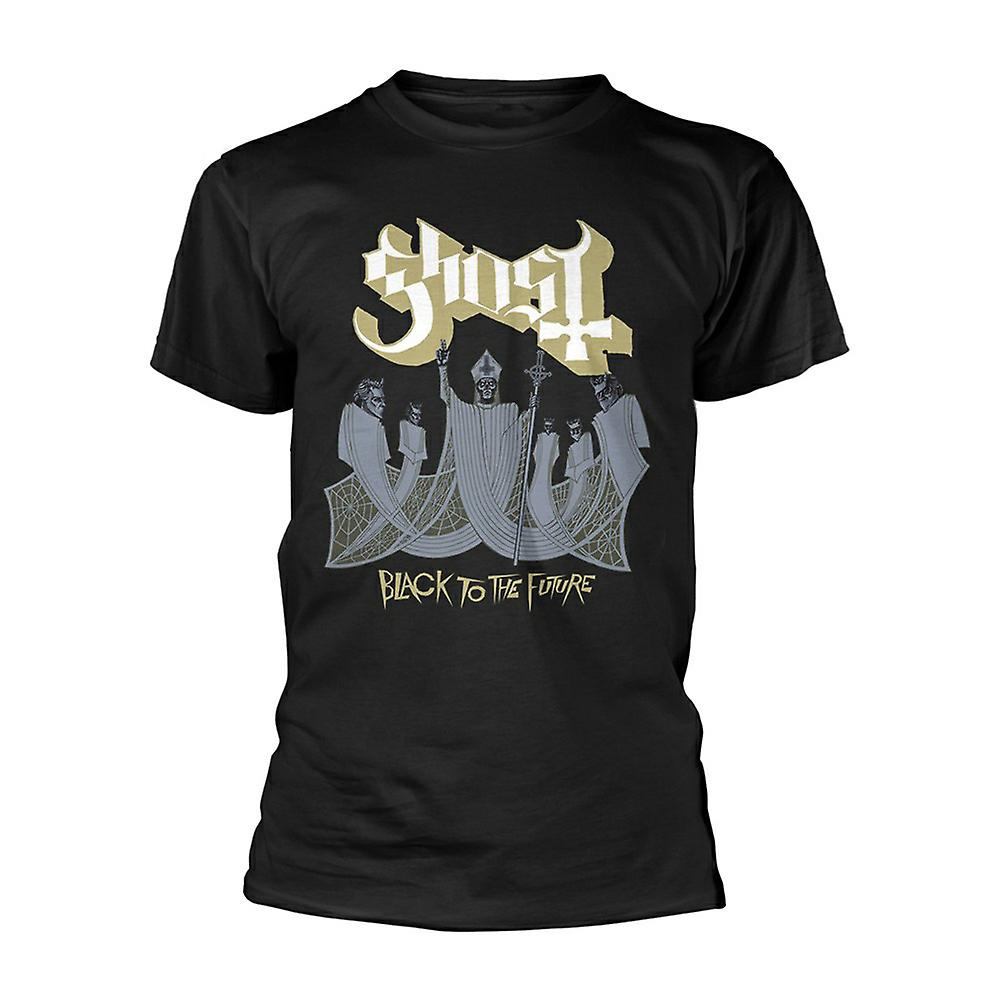 Foto 2 pulgar | Camiseta Rockinstone Ghost Black To The Future De Algodón De 180 G/m² - Venta Internacional.