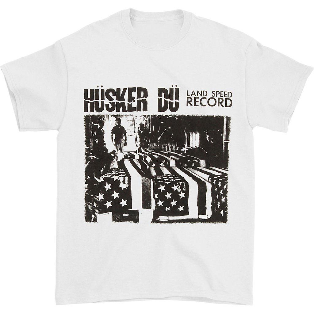 Foto 2 pulgar | Camiseta Rockinstone Husker Du - Land Speed Record Para Hombre - Venta Internacional.