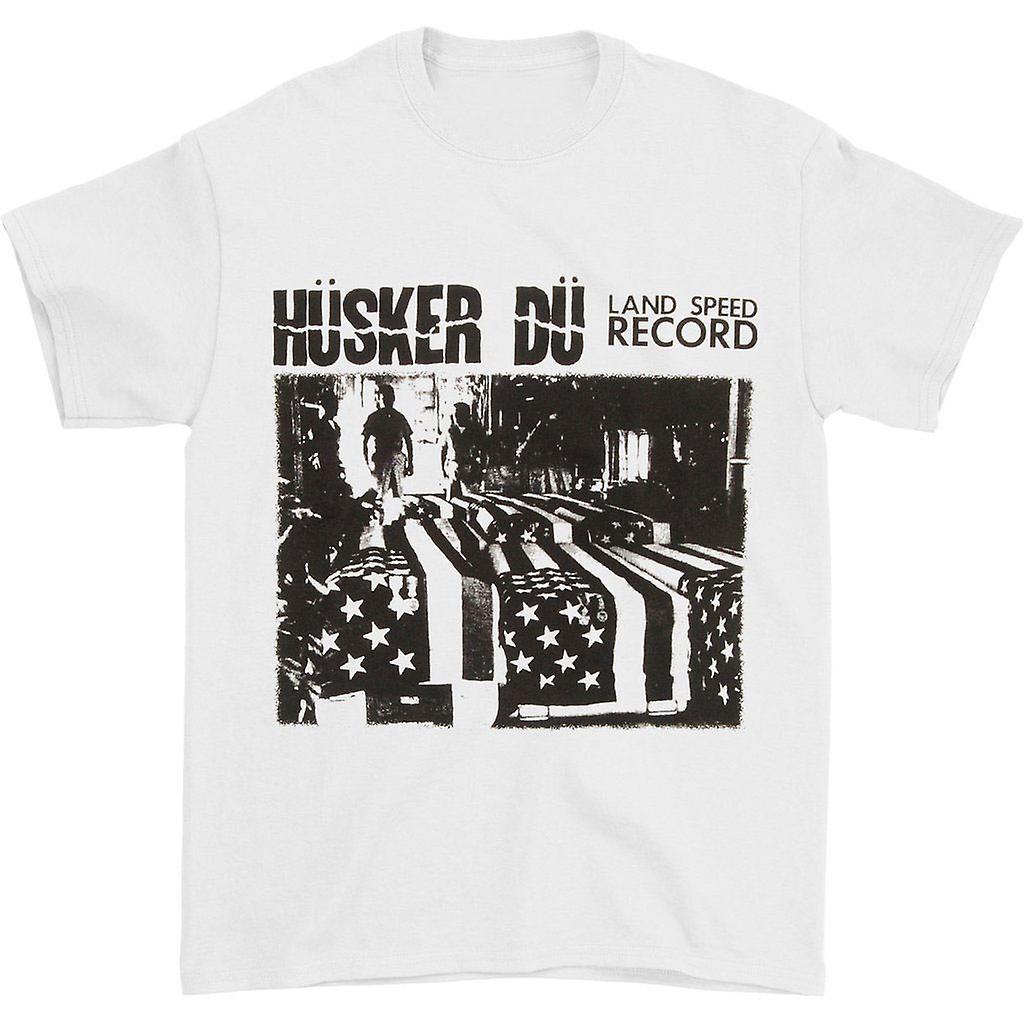 Camiseta Rockinstone Husker Du - Land Speed Record Para Hombre - Venta Internacional.