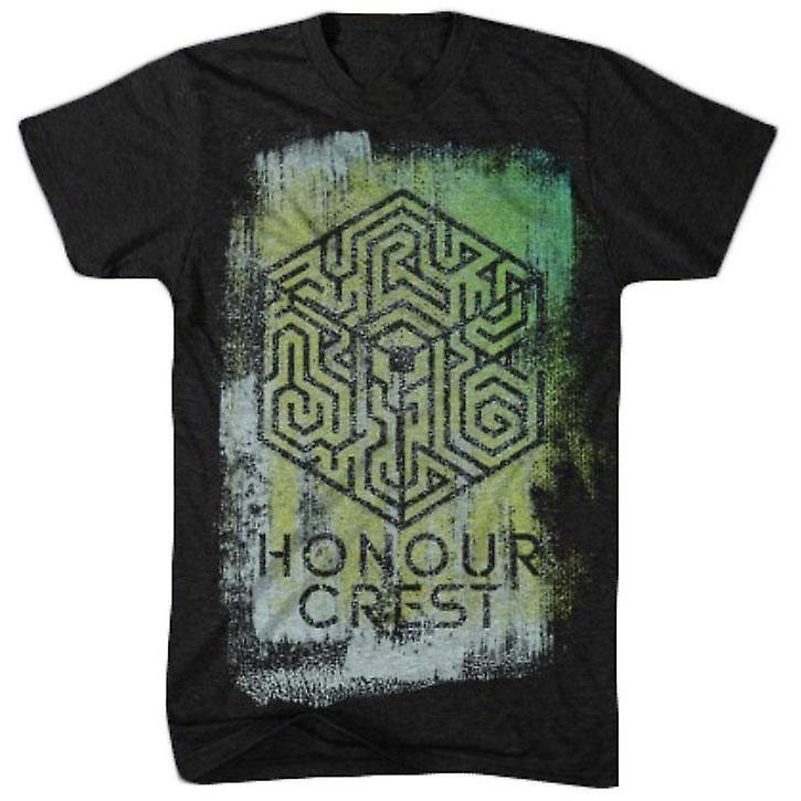 Camiseta Honour Crest Maze Cube, 100% Algodón, 180 G/m² - Venta Internacional.