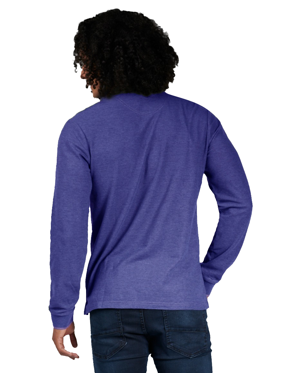 Foto 3 pulgar | Playera Manga Larga Generra Para Hombre