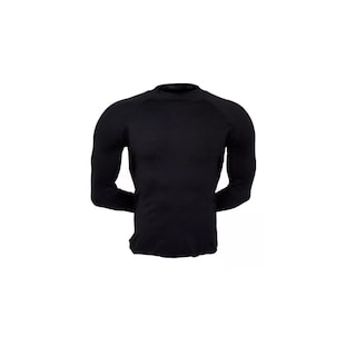 Foto 1 | Playera Deportiva Eo Safe Imports Esi-7802 color Negro Licra Talla Grande