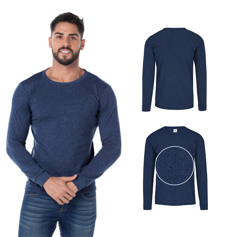 Foto 3 pulgar | Playera Yazbek color Azul para Hombre