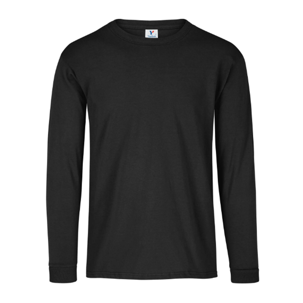 Foto 2 pulgar | Playera Manga Larga Yazbek Negro para Caballero