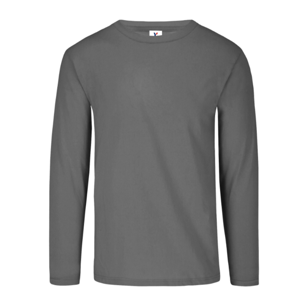 Foto 2 pulgar | Playera Manga Larga Yazbek para Caballero Gris