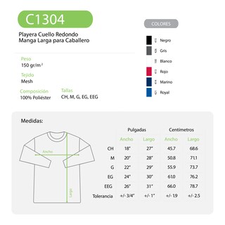 Foto 3 | Playera Manga Larga Yazbek para Caballero Gris