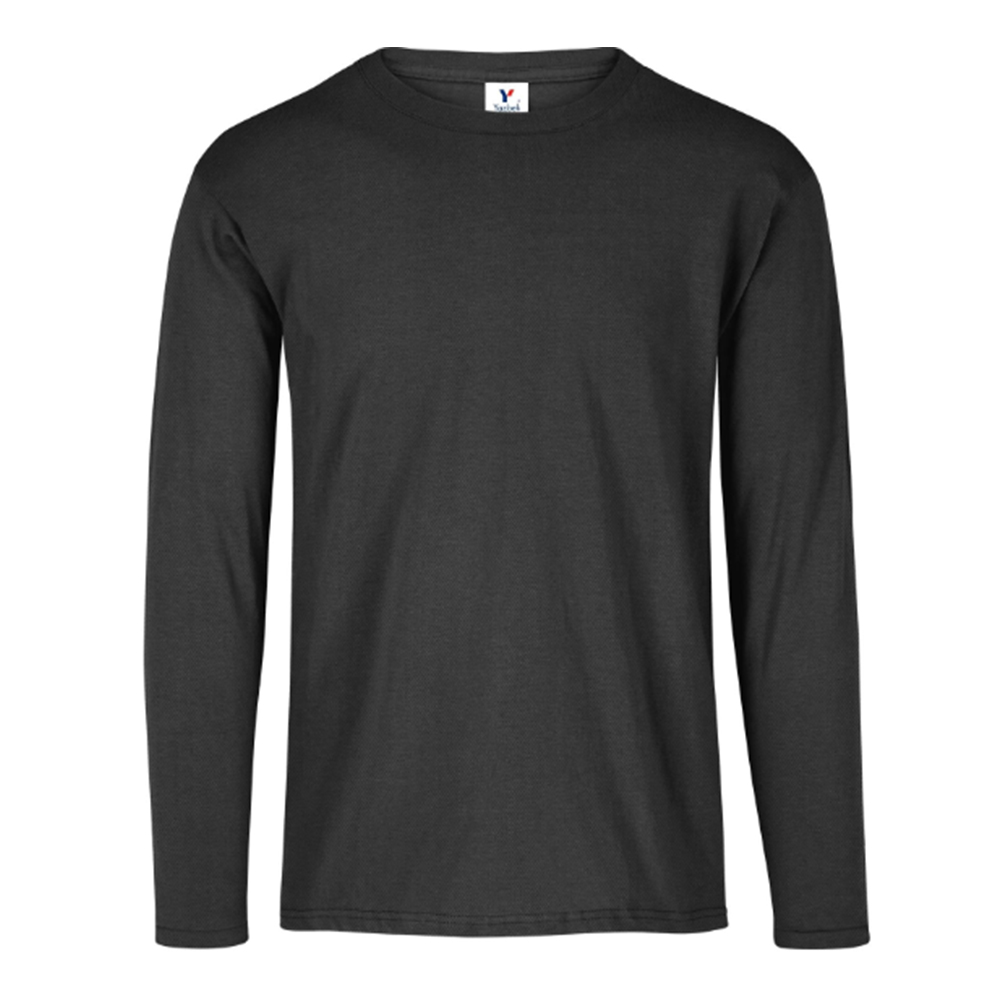 Foto 2 pulgar | Playera Manga Larga Yazbek C1304 Negro para Caballero
