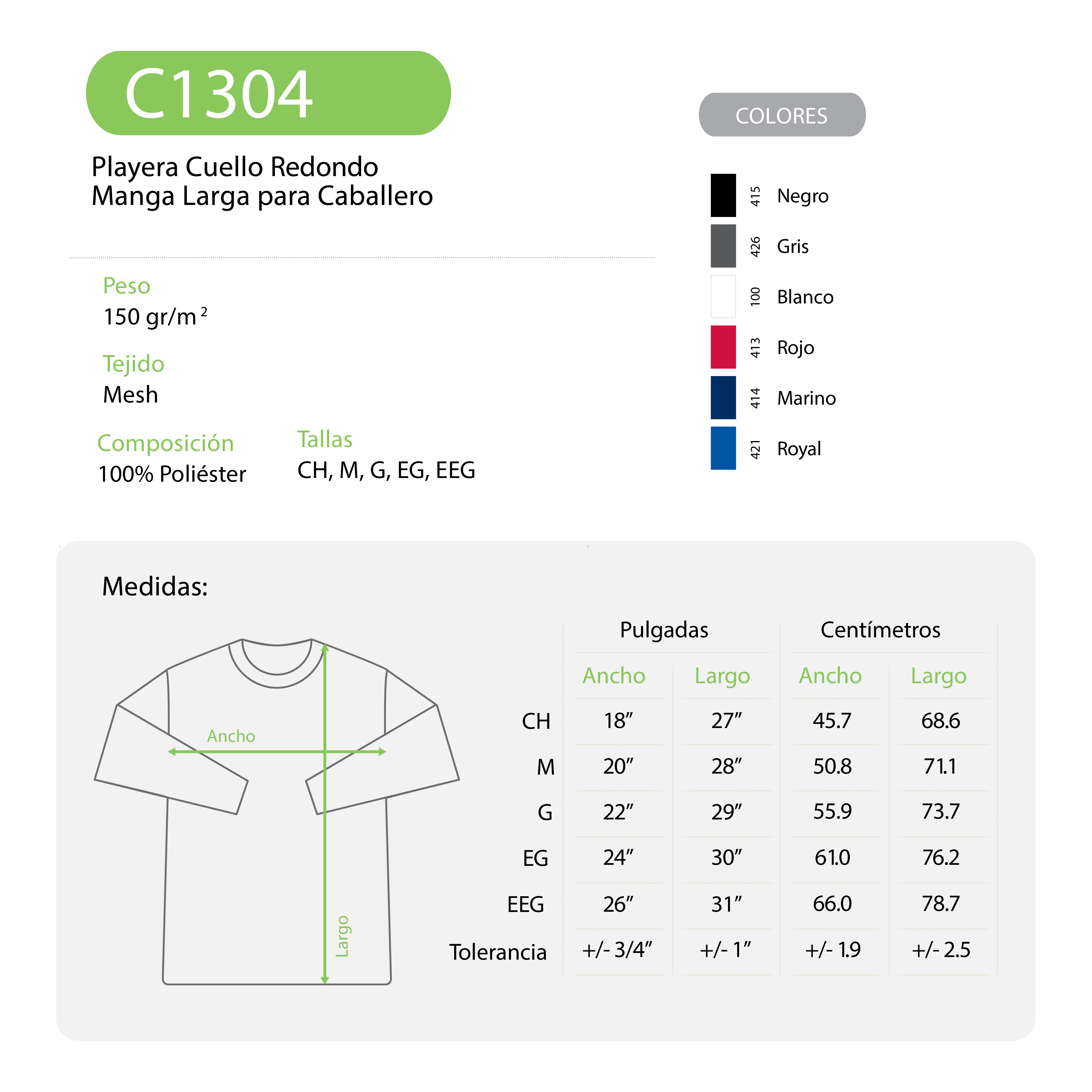 Foto 4 pulgar | Playera Manga Larga Yazbek C1304 Negro para Caballero