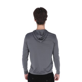 Foto 2 | Playera Deportiva Manga Larga Con Capucha Color Rojo Para Hombre