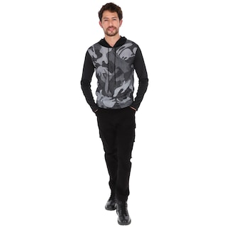 Foto 6 | Playera Deportiva Manga Larga Con Capucha Color Negro Para Hombre Chb Chili Beans Clothing Co.