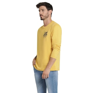 Foto 2 | Playera Hombre Lee Regular Fit 241 Amarillo