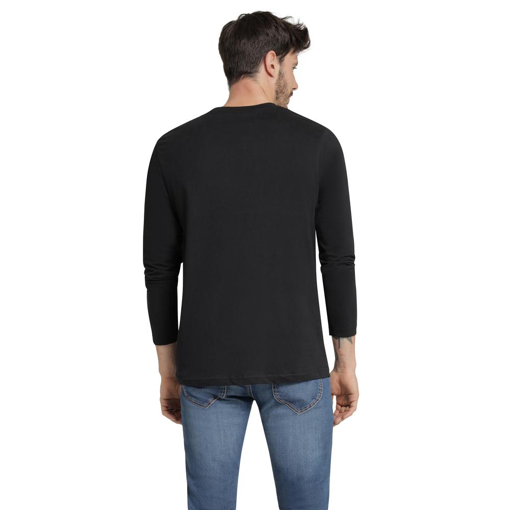 Foto 4 pulgar | Playera Hombre Lee Regular Fit 240 Negro