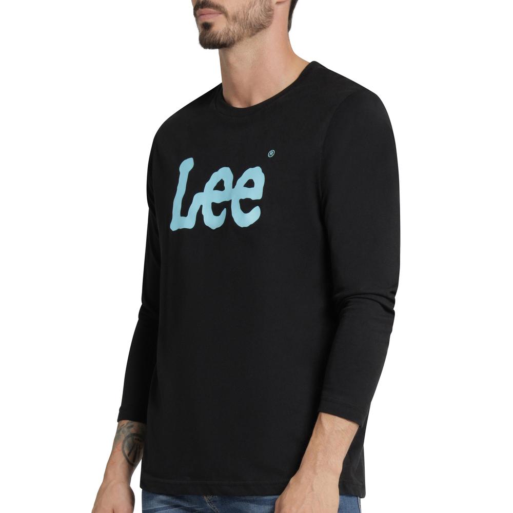 Foto 6 pulgar | Playera Hombre Lee Regular Fit 240 Negro