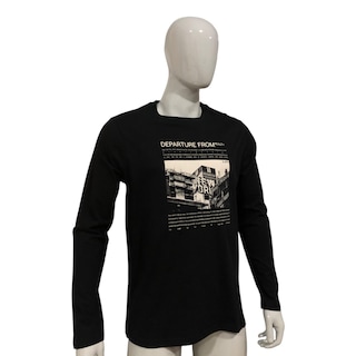 Foto 4 | Playera Con Estampado Fotográfico Losan Para Caballero