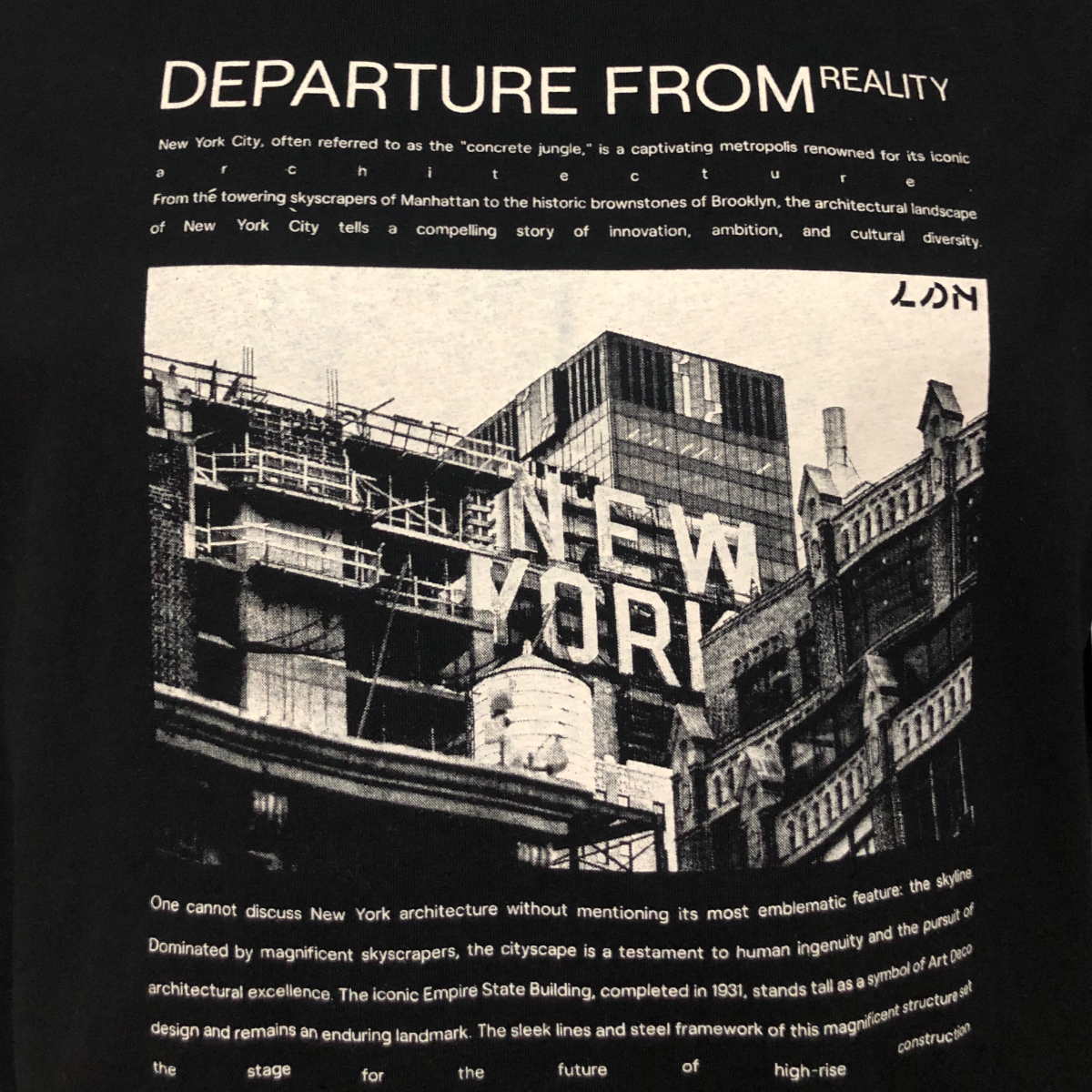 Foto 5 | Playera Con Estampado Fotográfico Losan Para Caballero