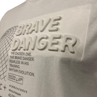 Foto 4 | Playera Manga Larga Losan ''Brave Danger'' Blanco para Caballero
