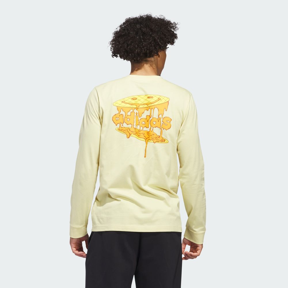 Foto 5 pulgar | Playera Manga Larga México Obleas Adidas Amarillo Hombre