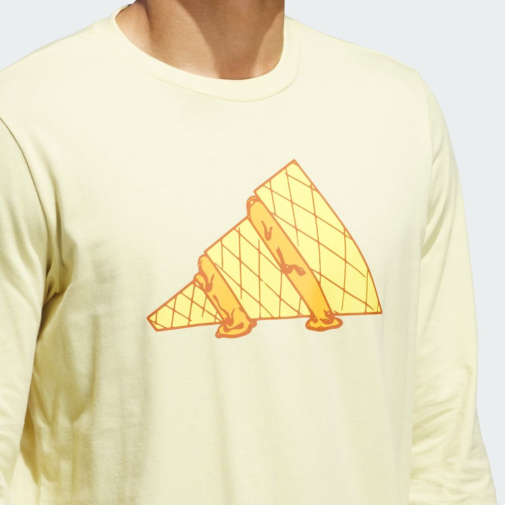 Foto 7 pulgar | Playera Manga Larga México Obleas Adidas Amarillo Hombre