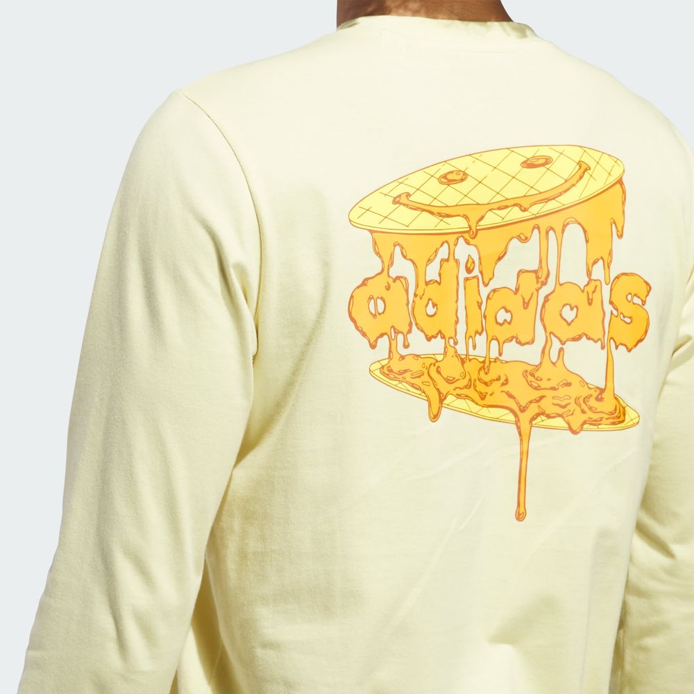 Foto 8 pulgar | Playera Manga Larga México Obleas Adidas Amarillo Hombre