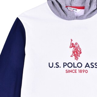 Foto 2 | Playera Manga Larga Tricolor U.s. Polo Assn. Md. 50-8769