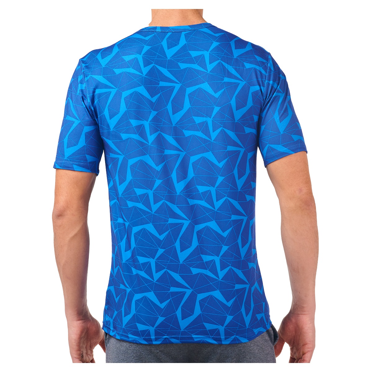 Foto 4 pulgar | Playera de Caballero Wilson 10170 color Azul Capacidad de Transpirar